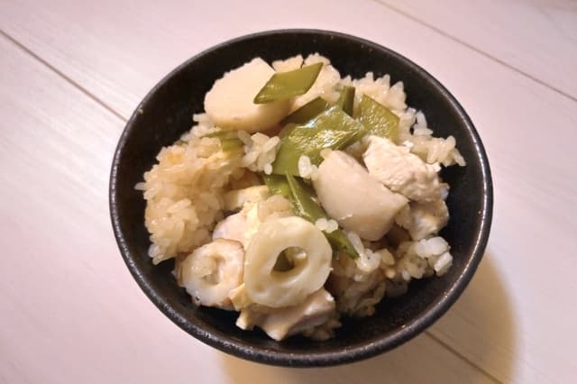千石豆のかきまわし