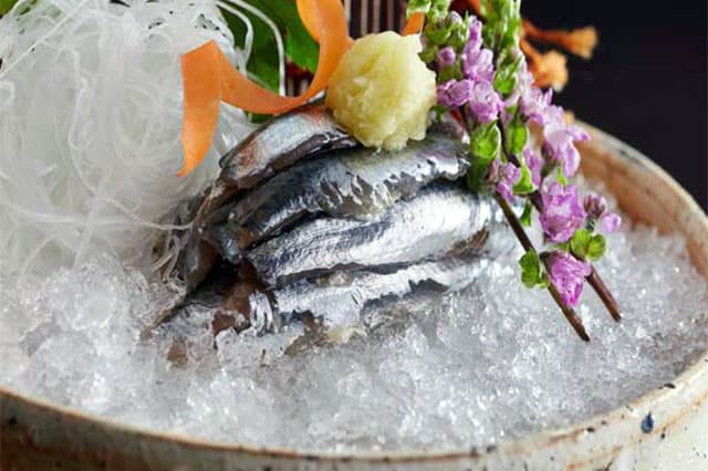 小いわしの刺身