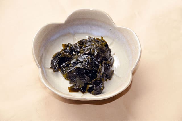 わかめの醤油漬け