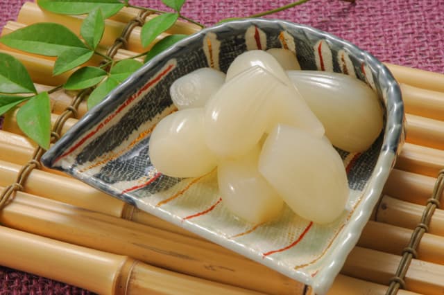鳥取県の名物 らっきょう漬け