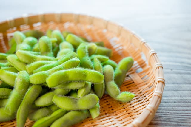 あけぼの大豆の枝豆