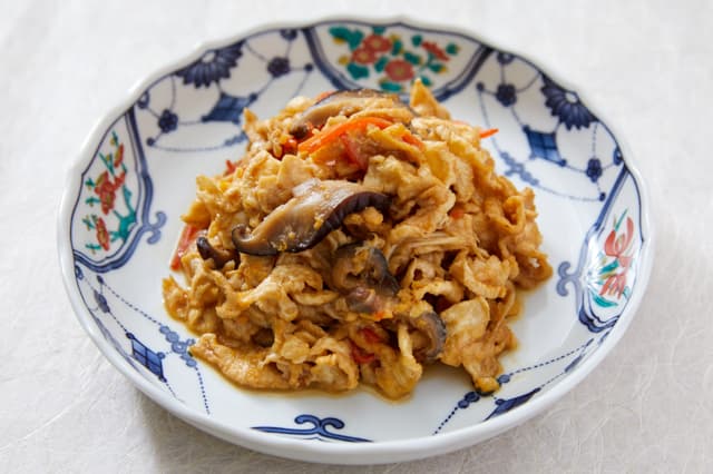 蛇腹大根(房切り大根)の煮物