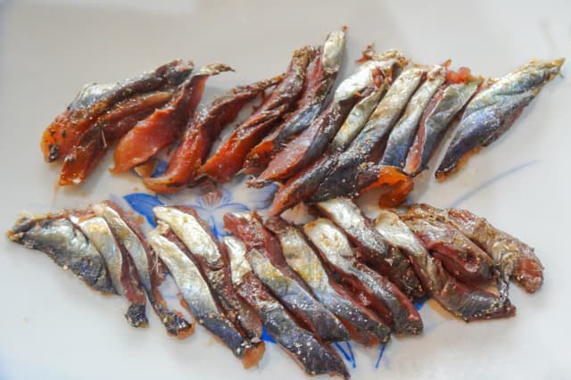 魚の漬物(塩辛)