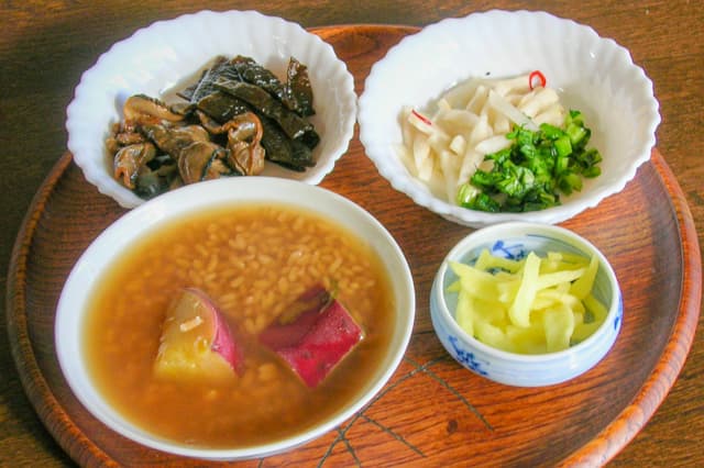 島の茶粥