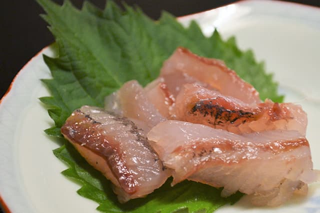 トビウオの刺身